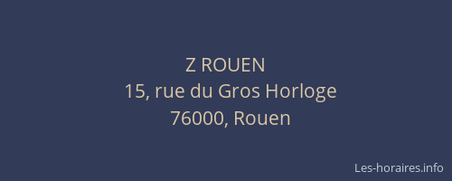 Z ROUEN