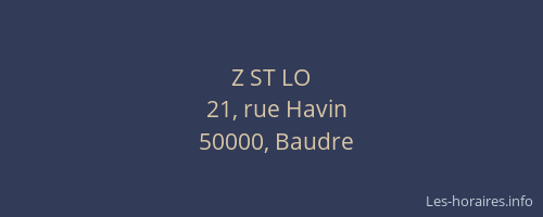 Z ST LO