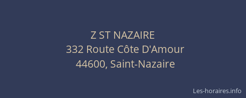 Z ST NAZAIRE