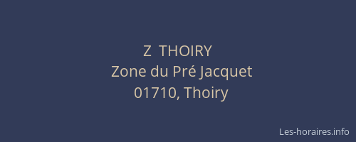 Z  THOIRY
