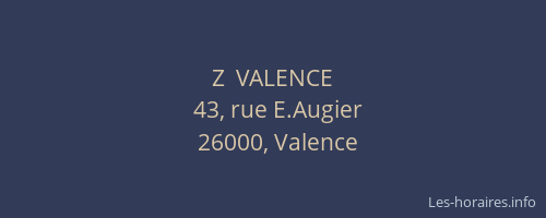 Z  VALENCE