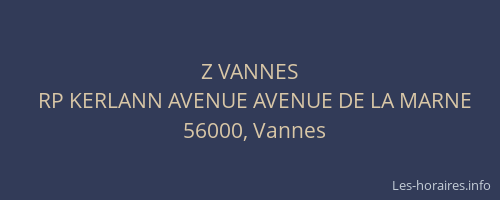 Z VANNES