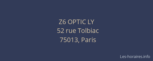 Z6 OPTIC LY