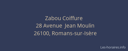 Zabou Coiffure