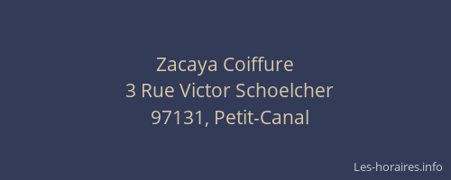 Zacaya Coiffure