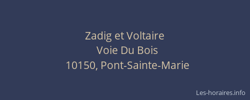 Zadig et Voltaire