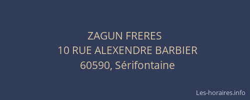 ZAGUN FRERES