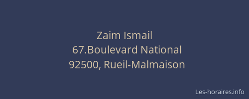 Zaim Ismail