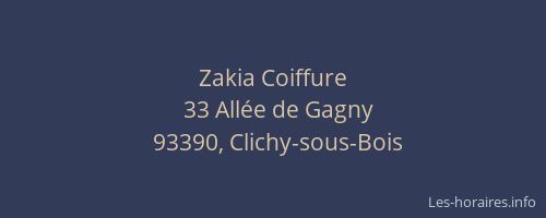 Zakia Coiffure