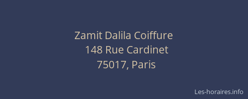 Zamit Dalila Coiffure