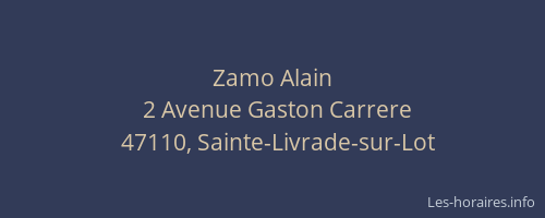 Zamo Alain