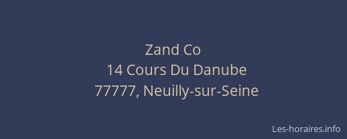 Zand Co