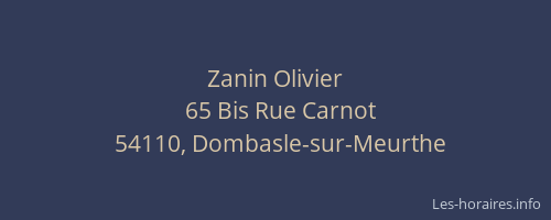 Zanin Olivier