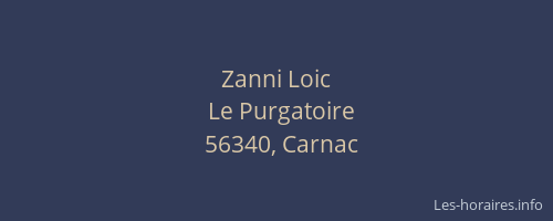Zanni Loic