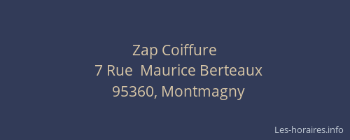 Zap Coiffure