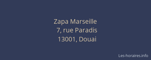 Zapa Marseille