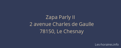 Zapa Parly II