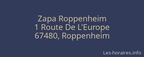 Zapa Roppenheim