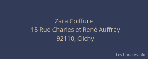 Zara Coiffure