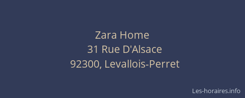 Zara Home
