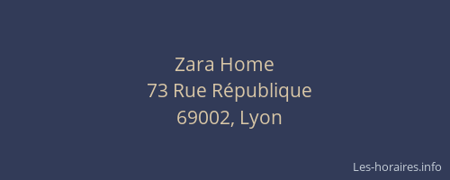 Zara Home