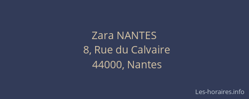 Zara NANTES