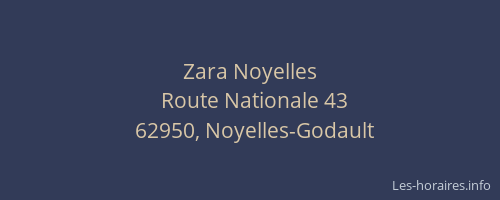 Zara Noyelles
