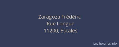 Zaragoza Frédéric