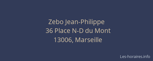 Zebo Jean-Philippe