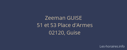 Zeeman GUISE