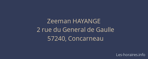 Zeeman HAYANGE