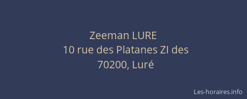 Zeeman LURE