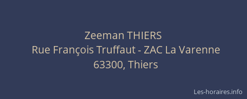 Zeeman THIERS