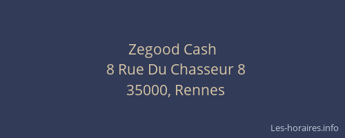 Zegood Cash