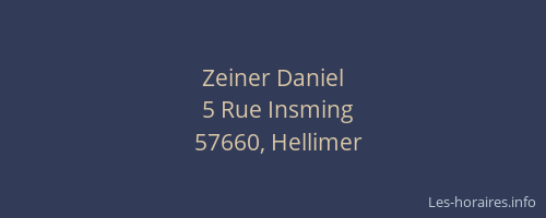 Zeiner Daniel