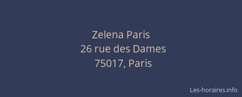 Zelena Paris