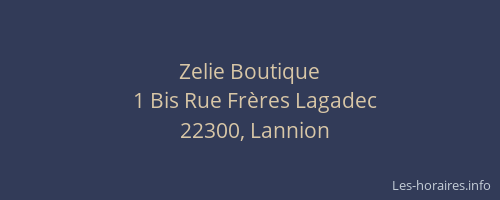 Zelie Boutique