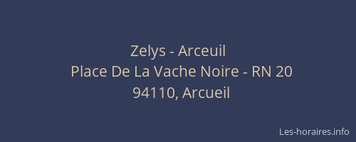 Zelys - Arceuil