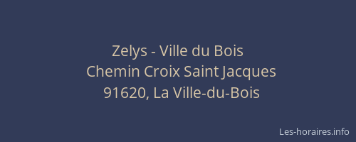 Zelys - Ville du Bois