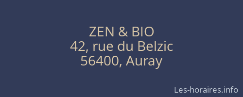 ZEN & BIO