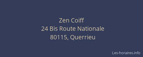 Zen Coiff