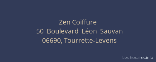 Zen Coiffure