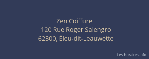 Zen Coiffure