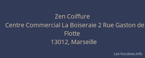 Zen Coiffure
