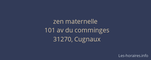 zen maternelle