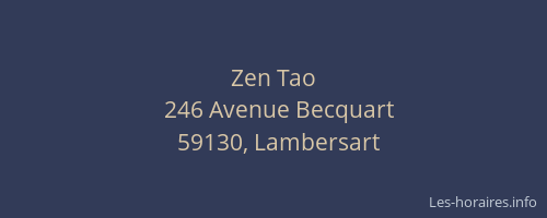 Zen Tao