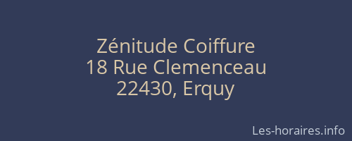 Zénitude Coiffure