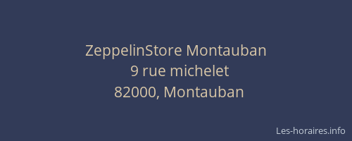 ZeppelinStore Montauban