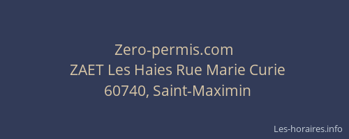 Zero-permis.com