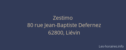 Zestimo